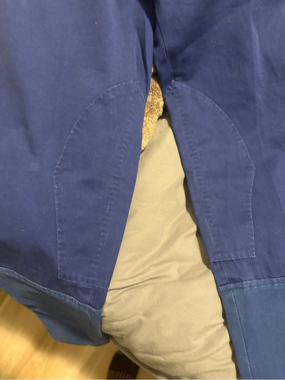 Gucci Men's Royal Blue Drawstring Joggers